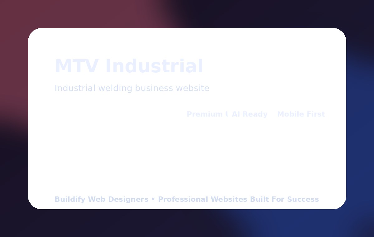 MTV Industrial Welders thumbnail